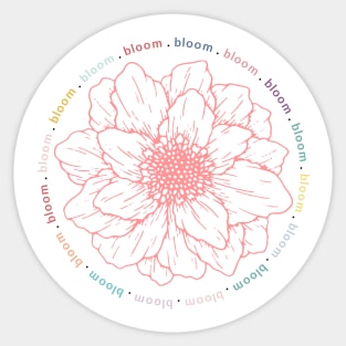 Flower Sticker